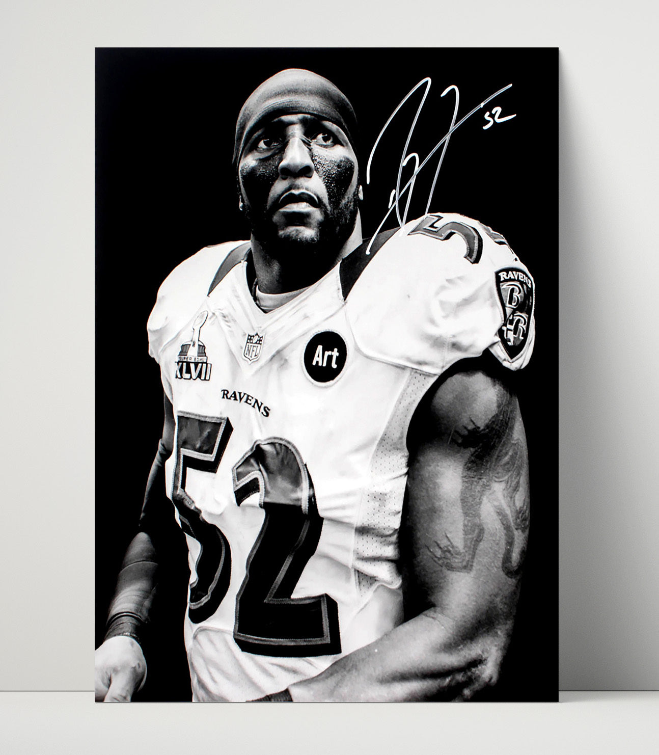 Ray Lewis - Baltimore football Linebacker Photograph football wall art 16x20 Unframed Print