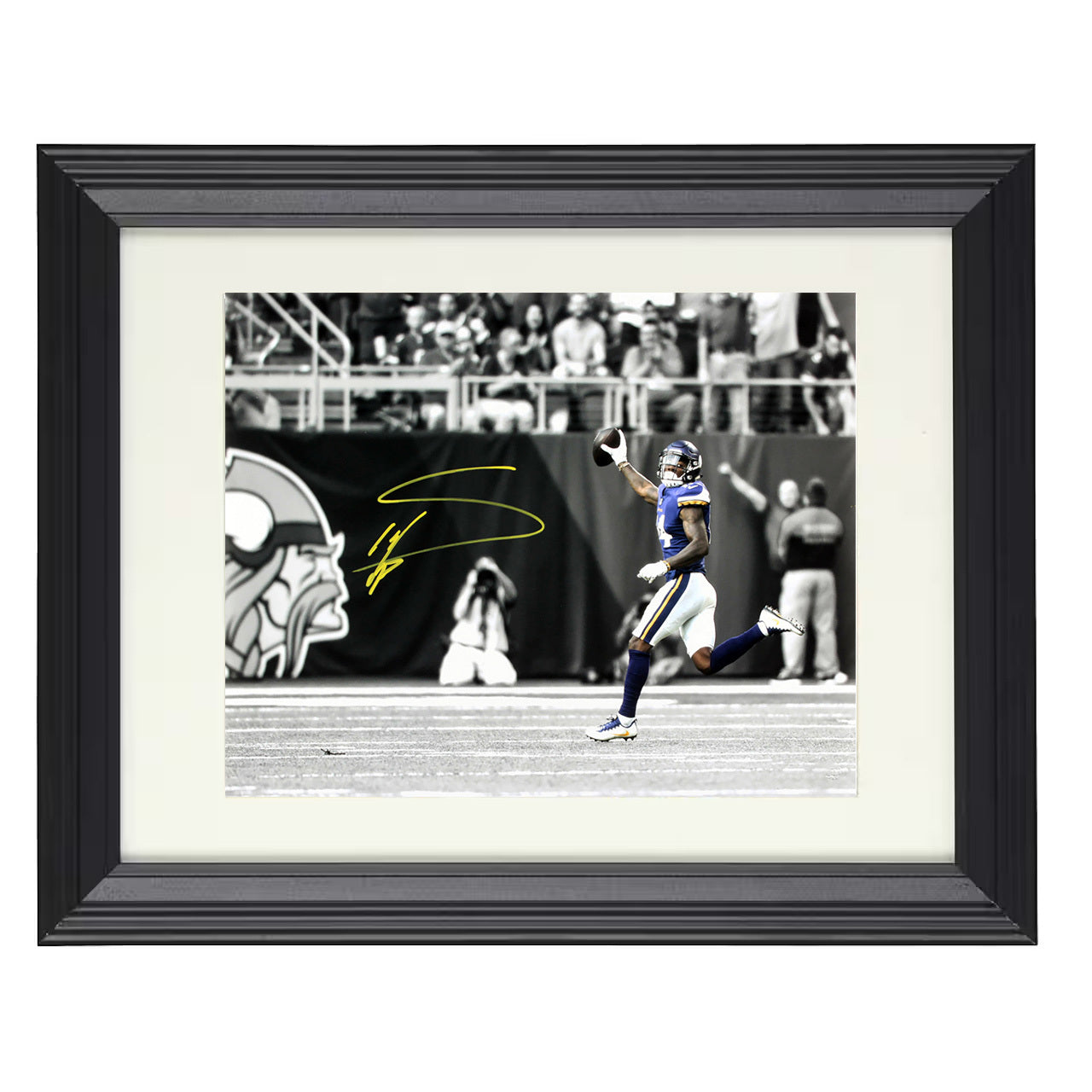 Stefon Diggs – Minneapolis Magic – 8x10 black beveled framed football wall art