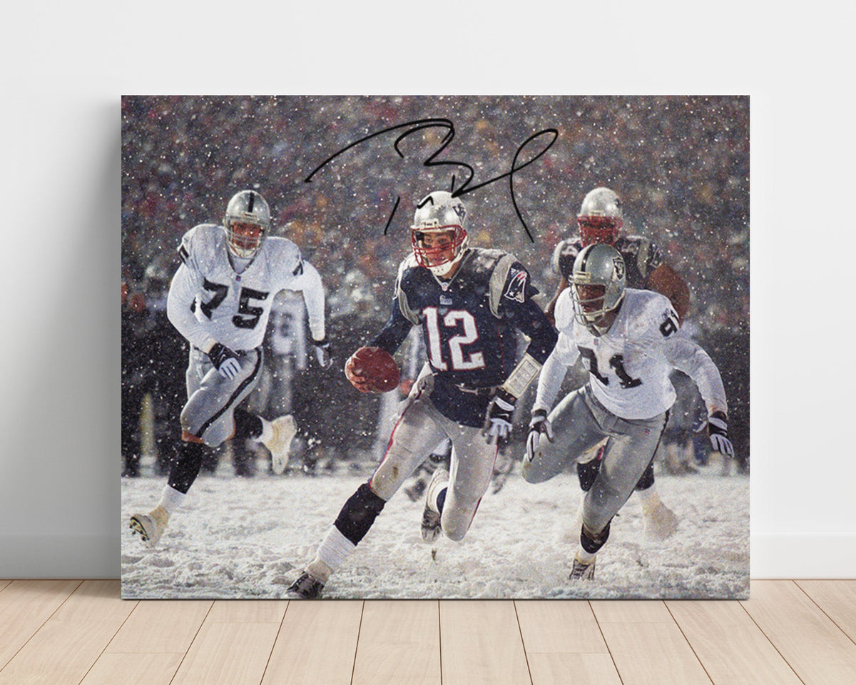 Tom Brady – Tuck Rule Magic unframed football poster print