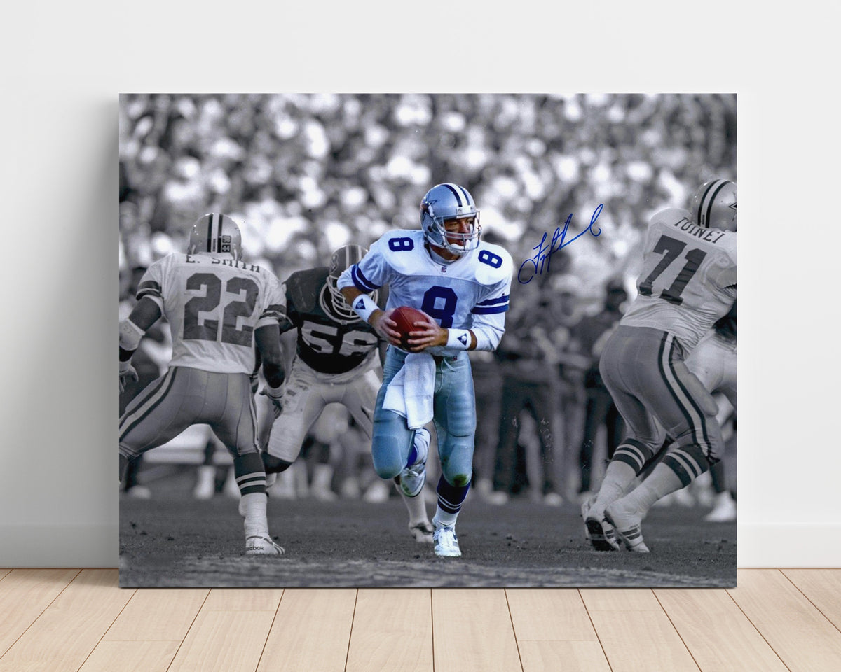 Troy Aikman - Americas QB football wall art 16x20 Unframed Print