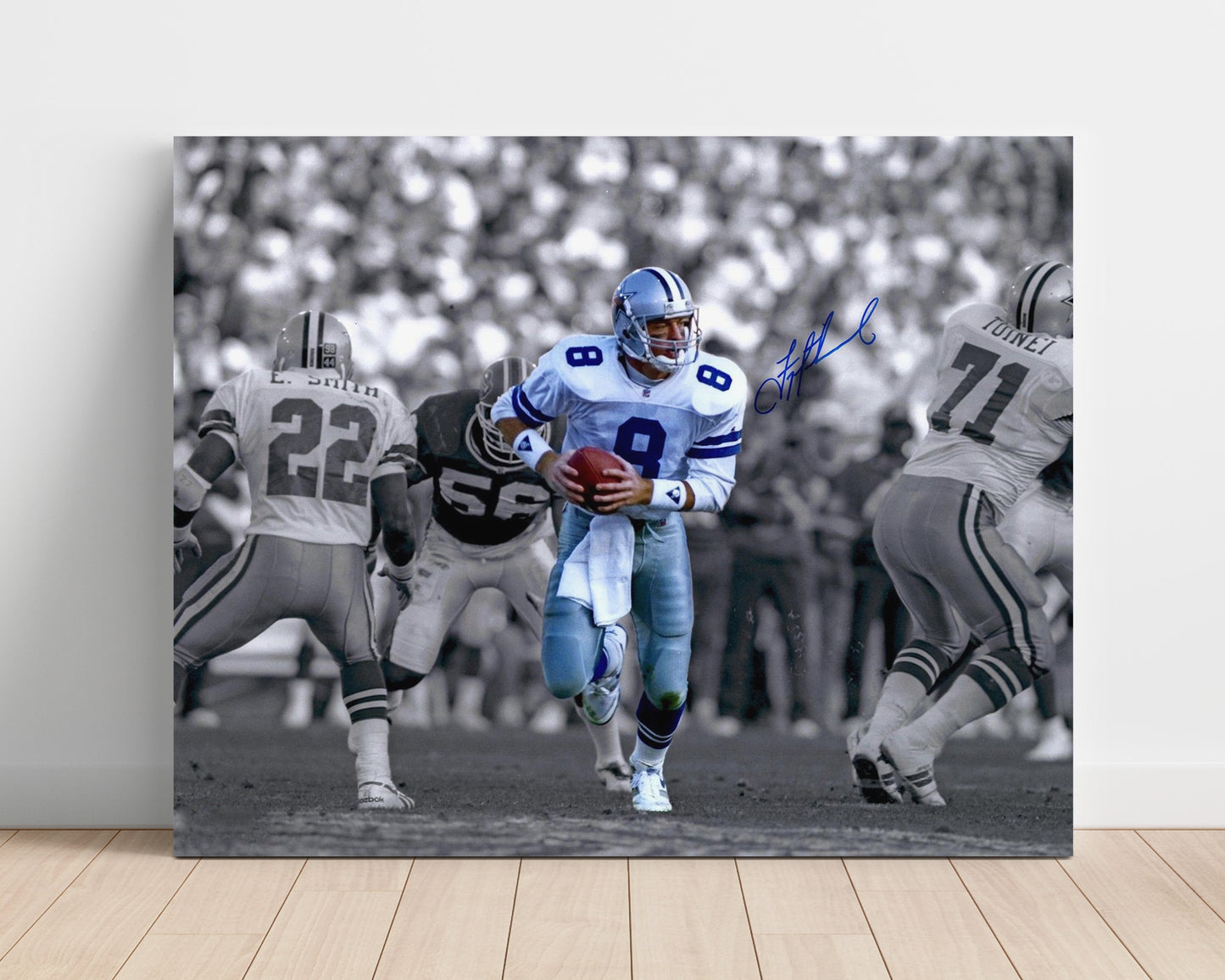 Troy Aikman - Americas QB Football Wall Art - football wall art print