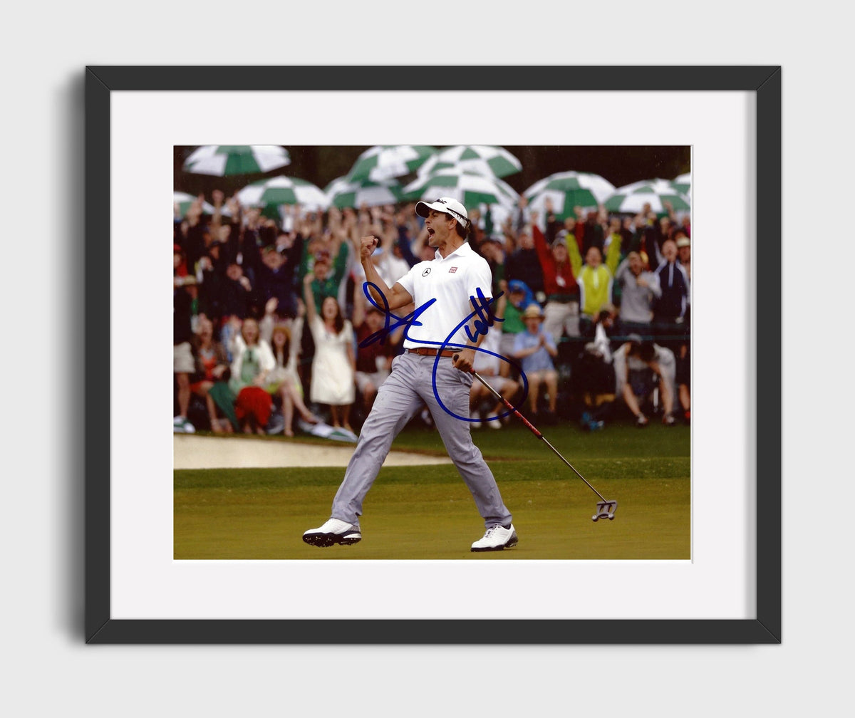 Adam Scott - Augusta Fist Pump 2013 - Golf Framed Print