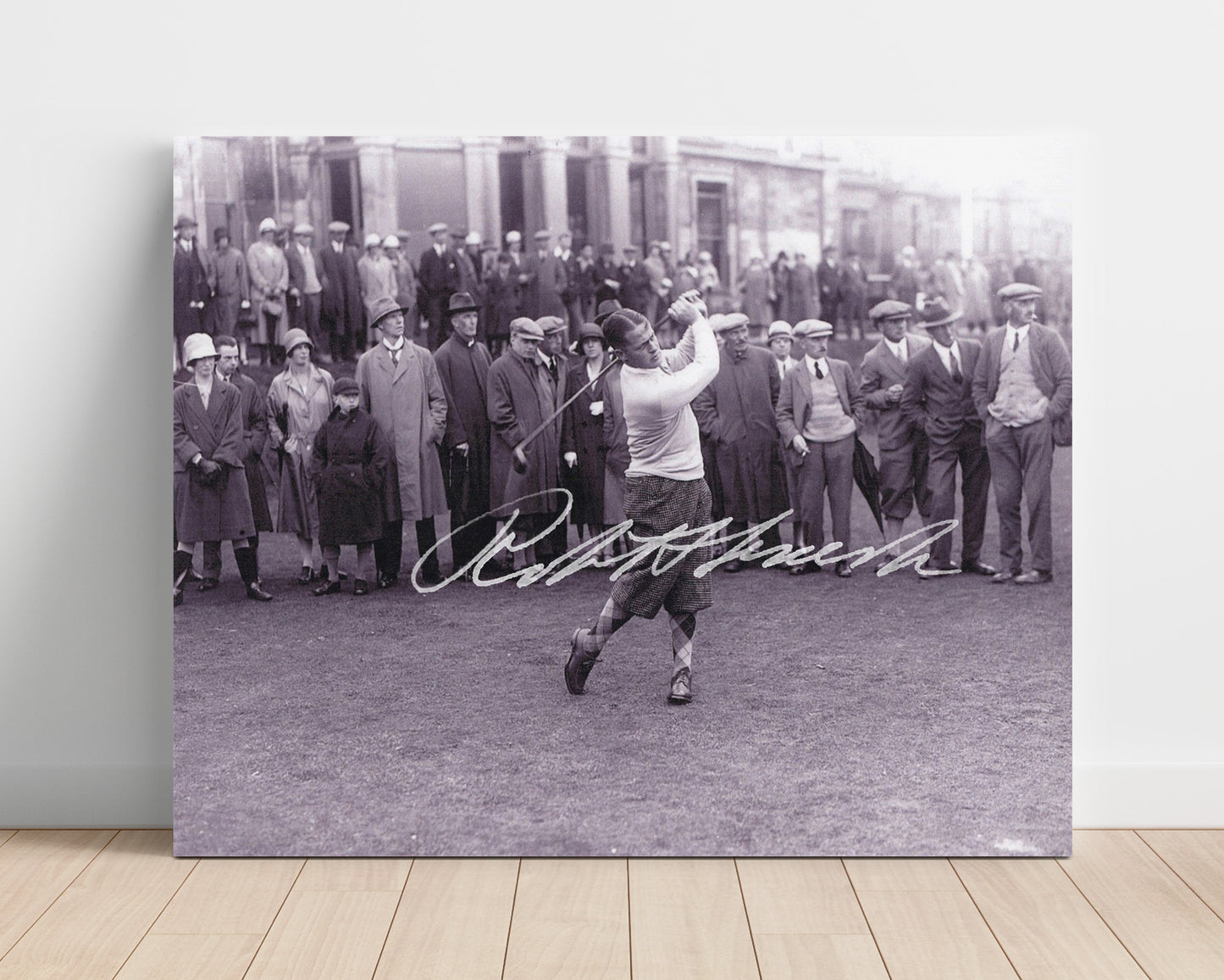 Bobby Jones - Historic Swing Study golf wall art 16x20 Unframed Print