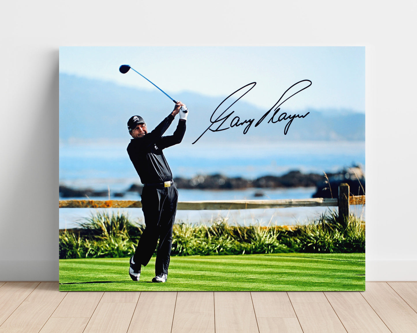 Gary Player - Coastal Swing Study golf wall art 16x20 Unframed Print