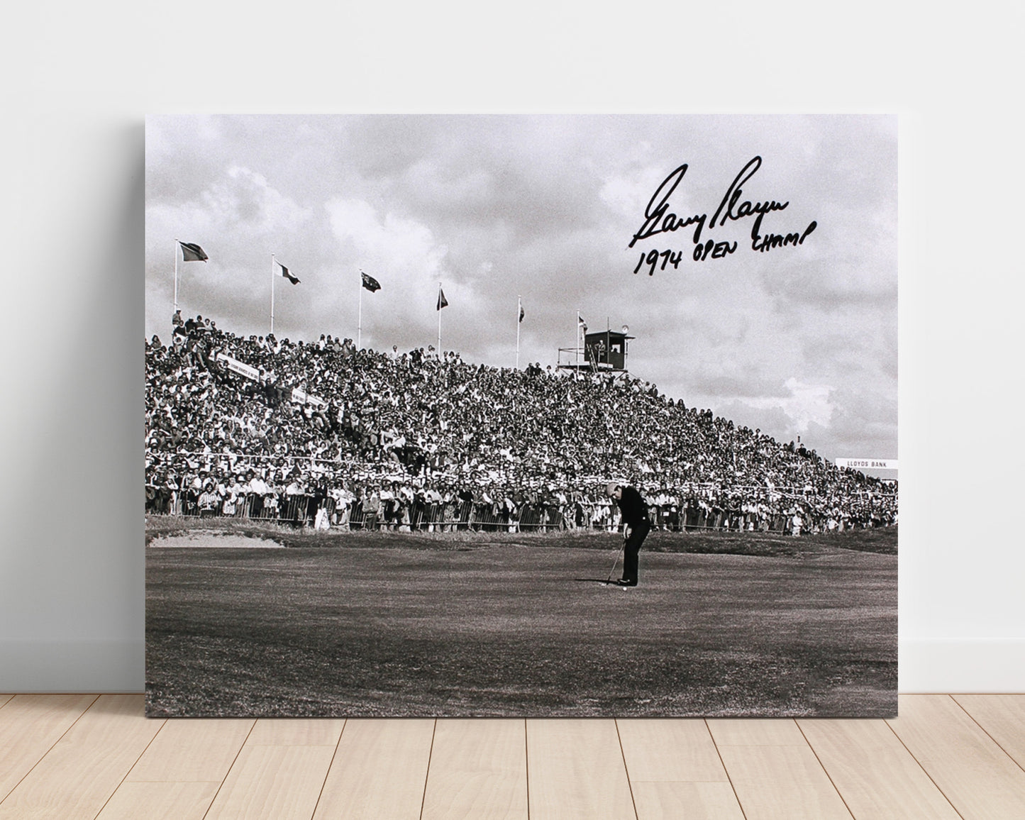 Gary Player - Open Championship 1974 golf wall art 16x20 Unframed Print