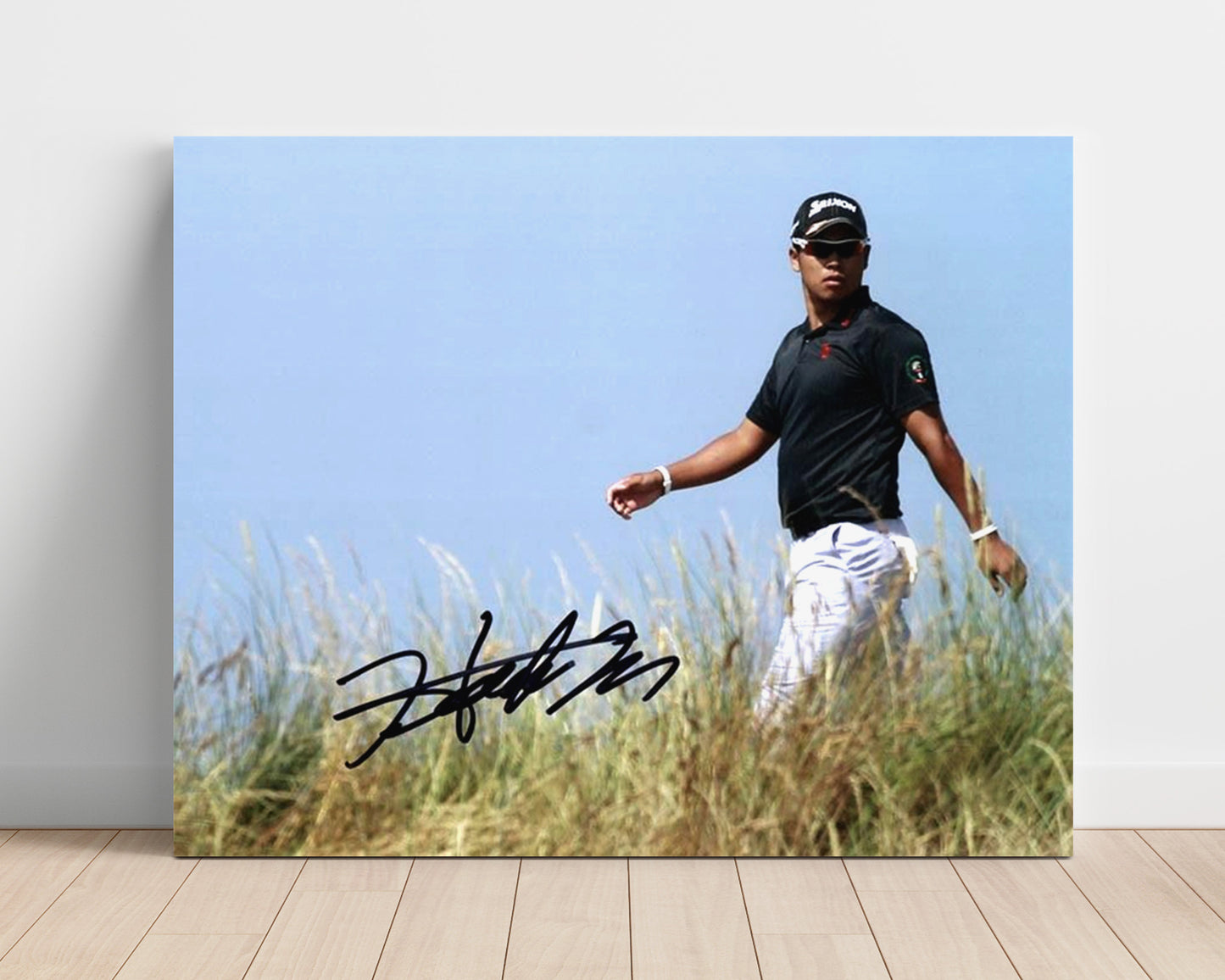 Hideki Matsuyama - Augusta Champion 2021 golf wall art 16x20 Unframed Print