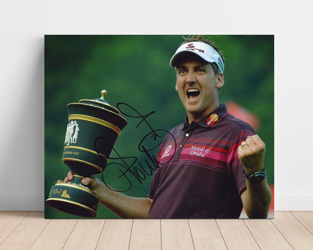 Ian Poulter – Championship Celebration unframed golf poster print