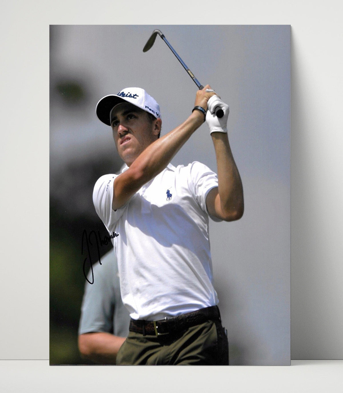 Justin Thomas – Major Championship Swing Finish unframed golf poster print
