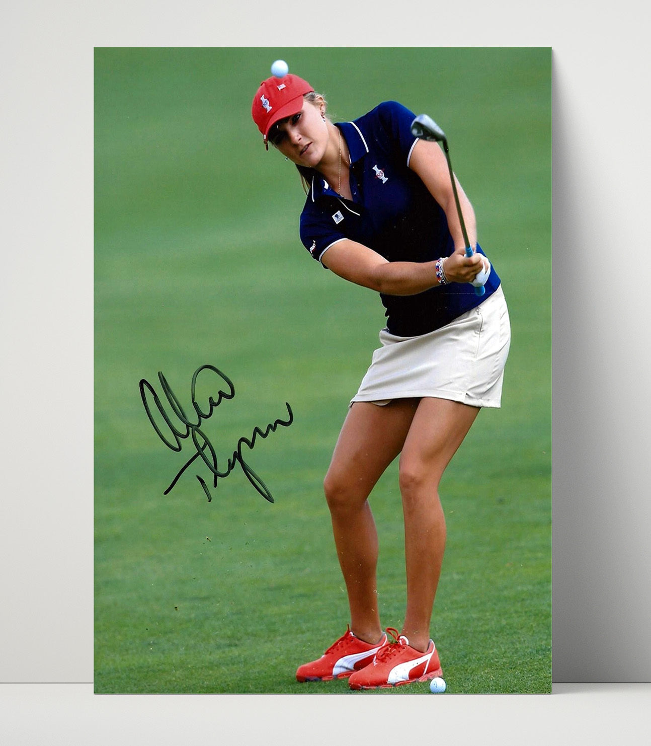 Lexi Thompson - Approach Shot Focus Golf Wall Art
