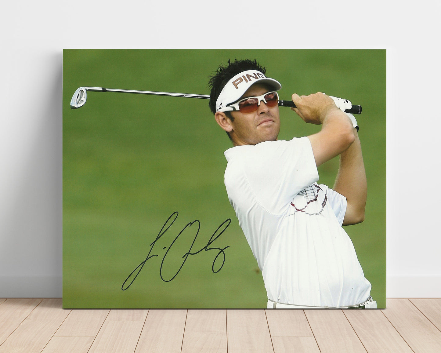 Louis Oosthuizen - Championship Swing Study golf wall art 16x20 Unframed Print