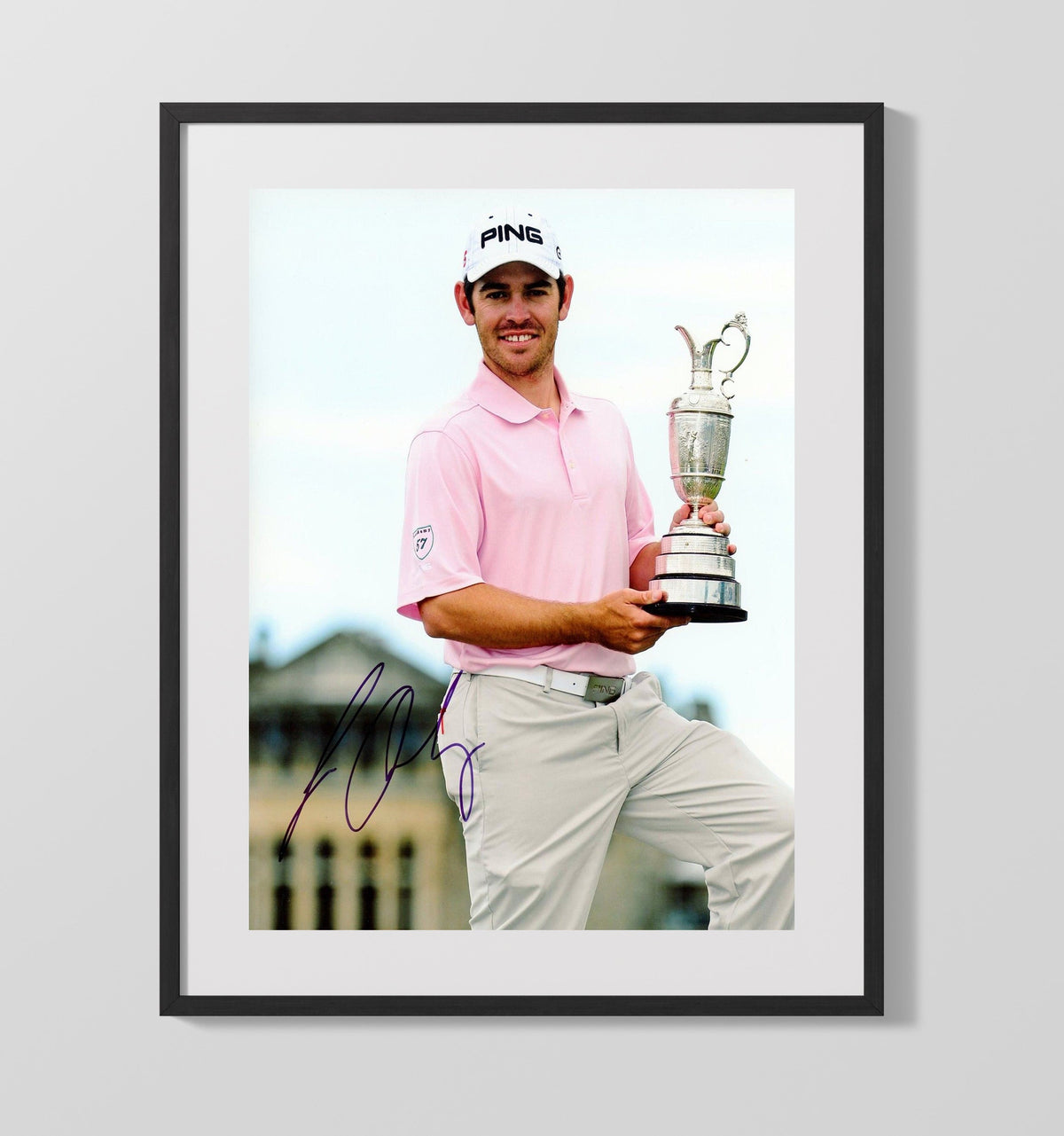 Louis Oosthuizen - Fairway Swing Extension - Golf Framed Print