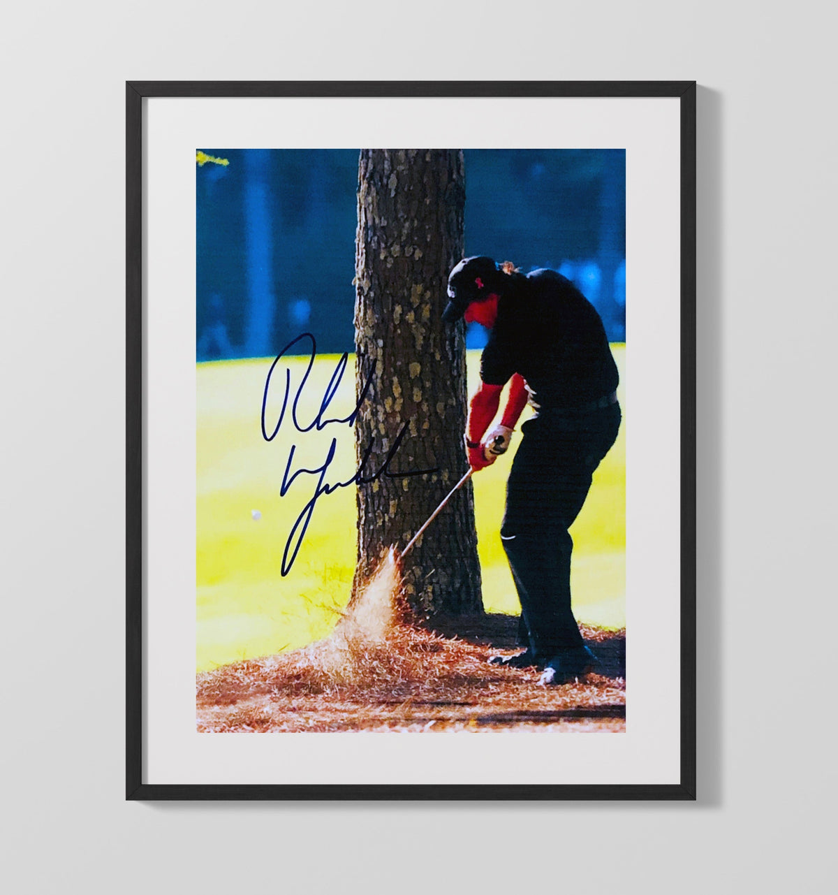 Phil Mickelson - Pine Straw Recovery Shot - Golf Framed Print