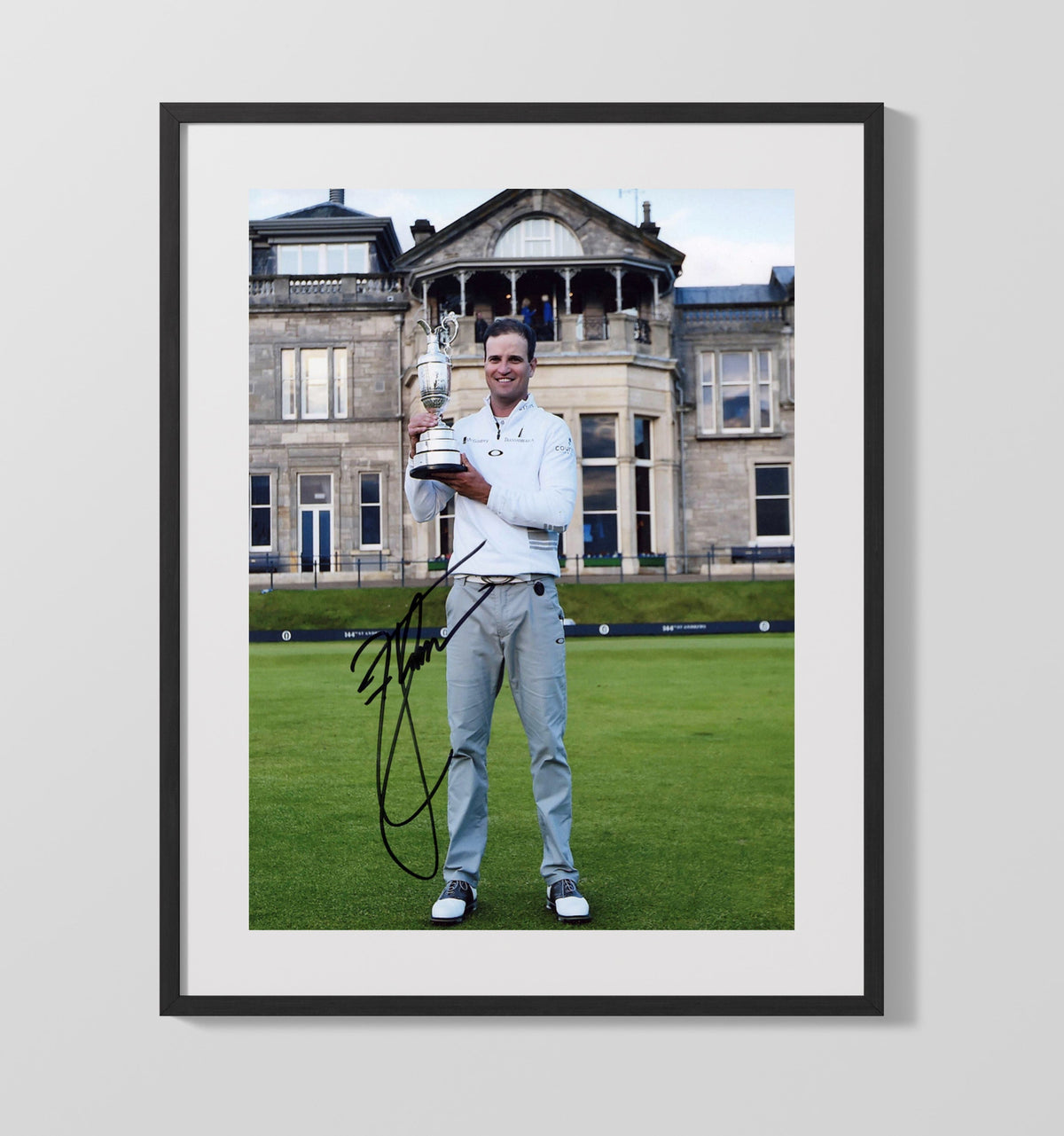Zach Johnson - Claret Jug Champion at St Andrews - Golf Framed Print
