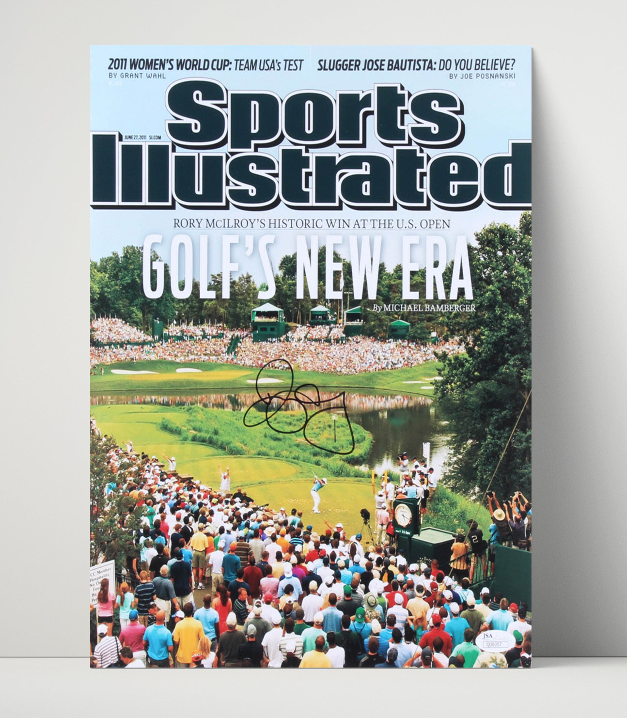 Rory Mcilroy 2011 Us Open - New Era Champion Golf Wall Art