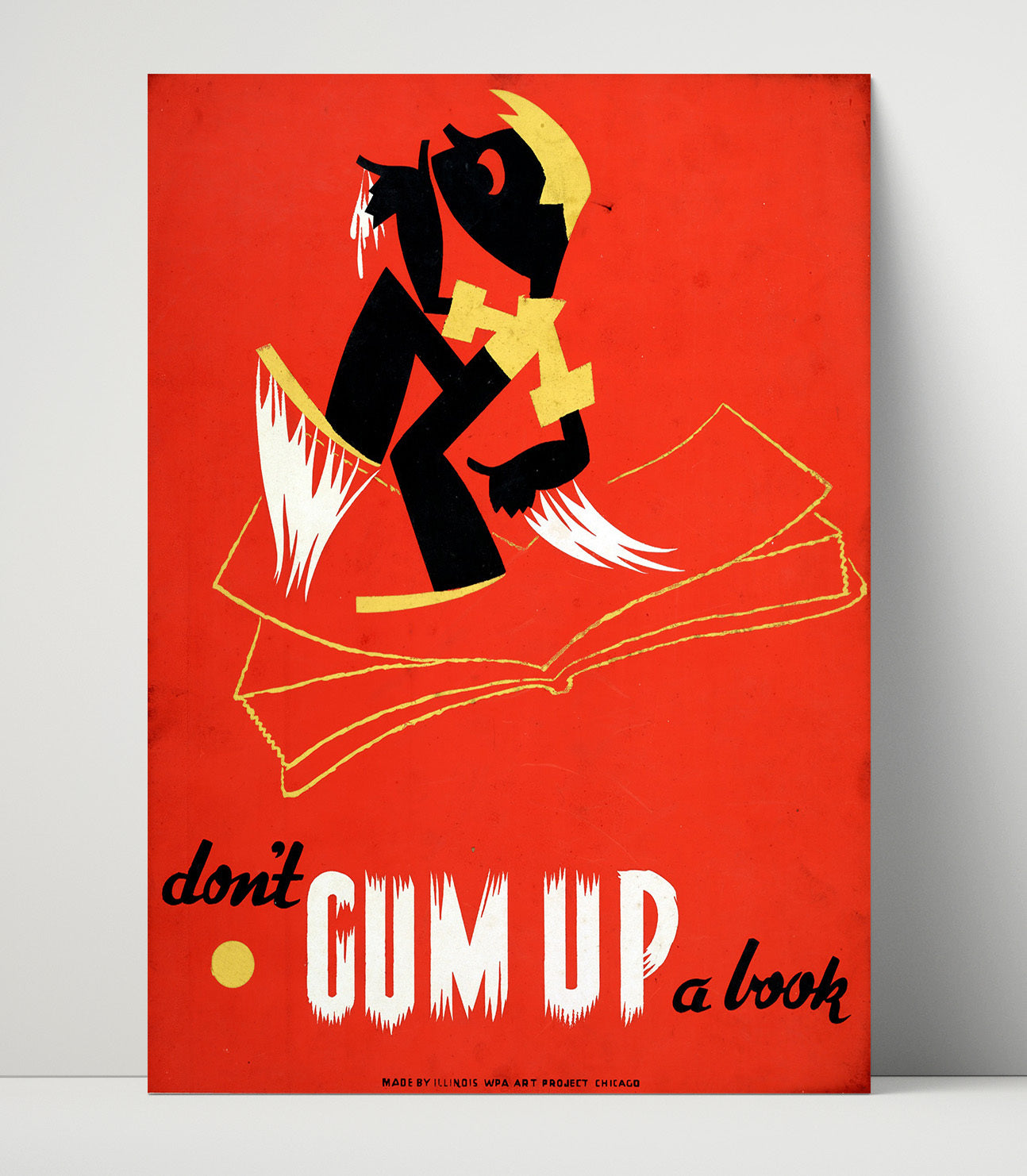 Health and Safety Poster - Dont Damage Books Keep Them Clean Health and Safety Wall Art - health and safety wall art print