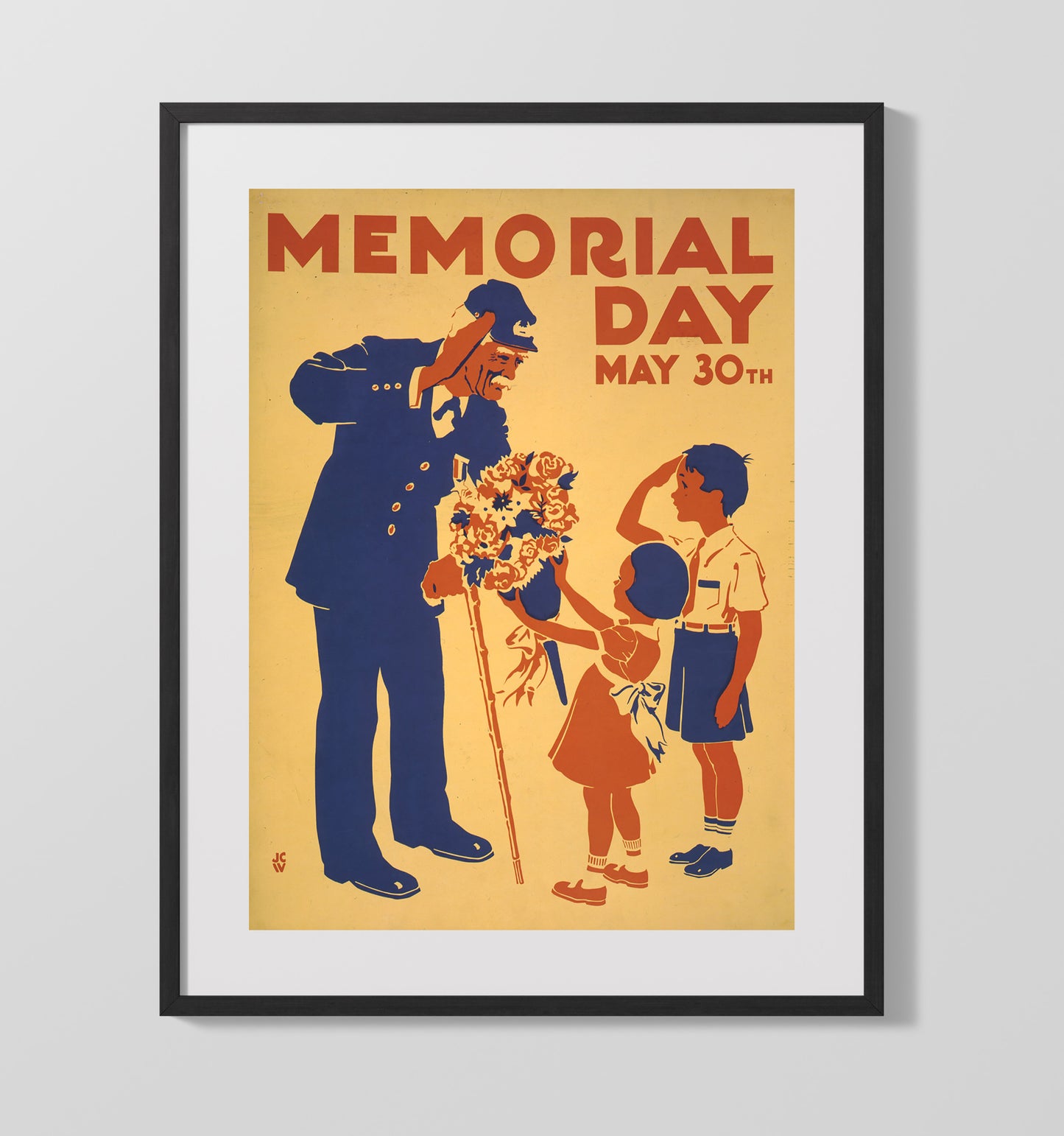 Honor with Remembrance 16x20 Gallery Frame health and safety poster wall art