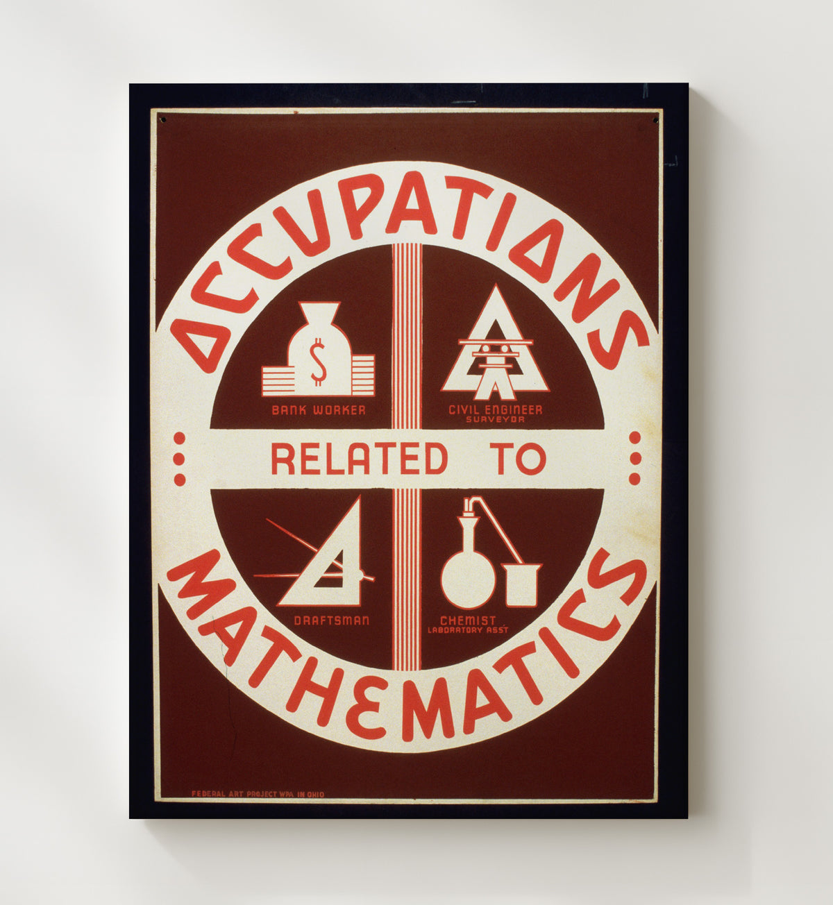 Math Adds Up Careers - Health & Safety - 20x24 Canvas