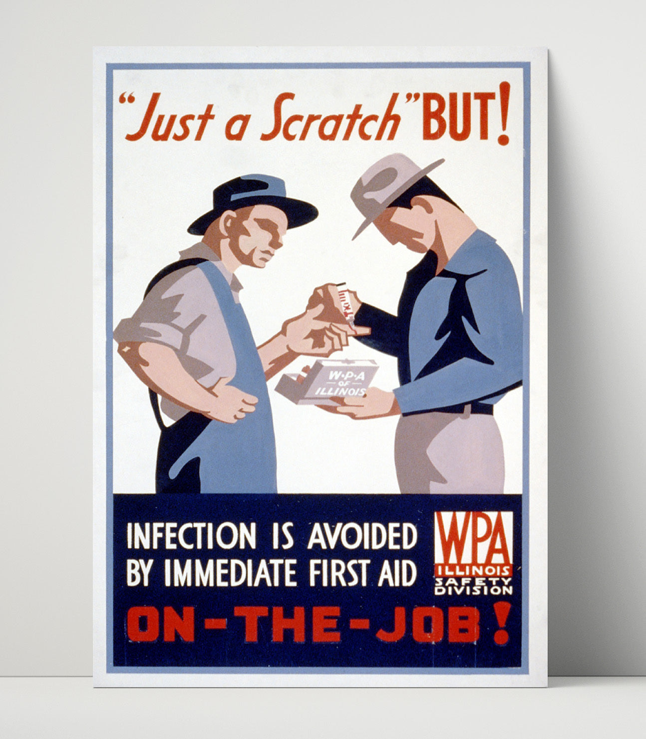 Health and Safety Poster - Small Cuts Big Risks Health and Safety Wall Art - health and safety wall art print
