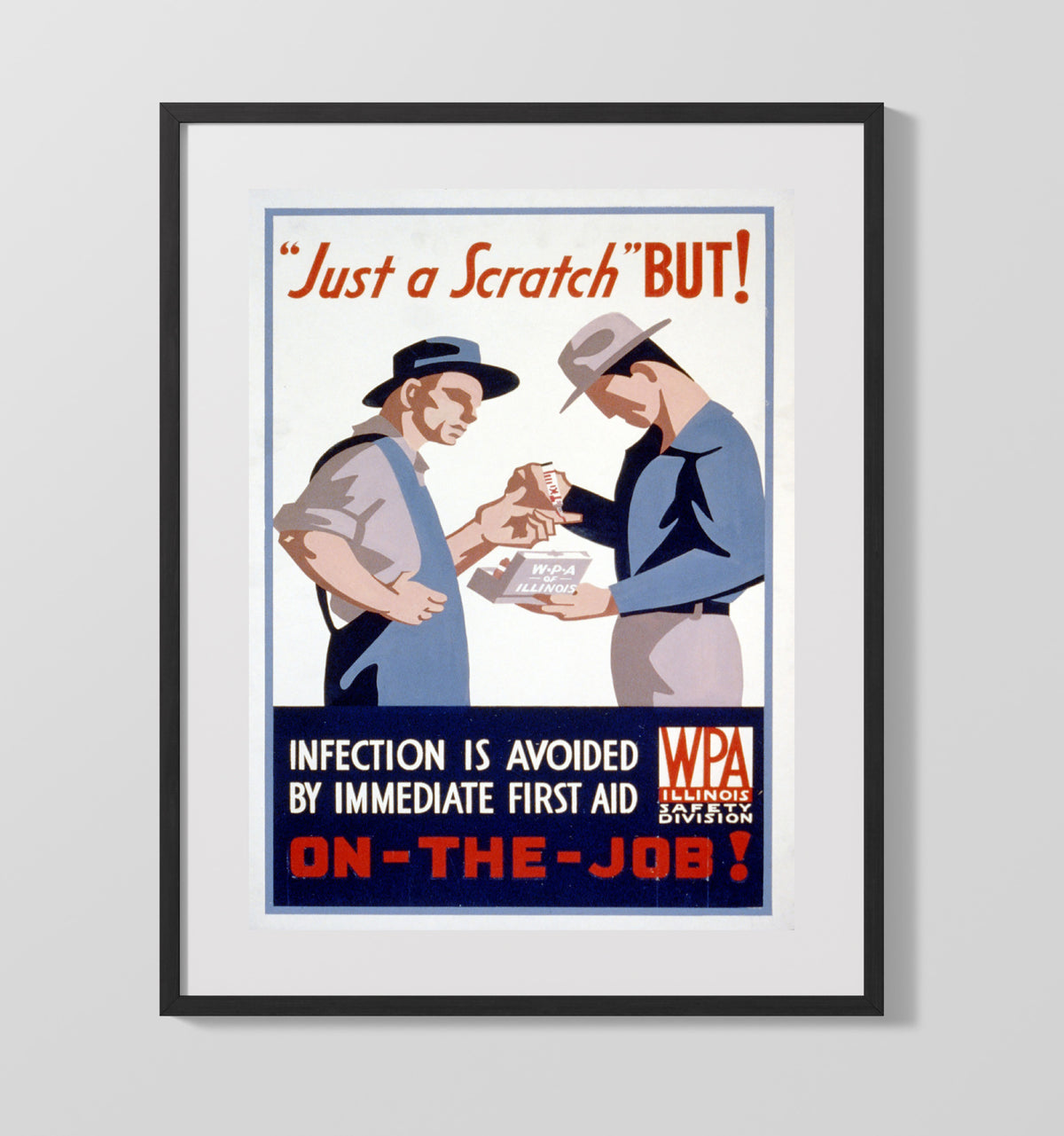 Small Cuts, Big Risks 16x20 Gallery Frame health and safety poster wall art