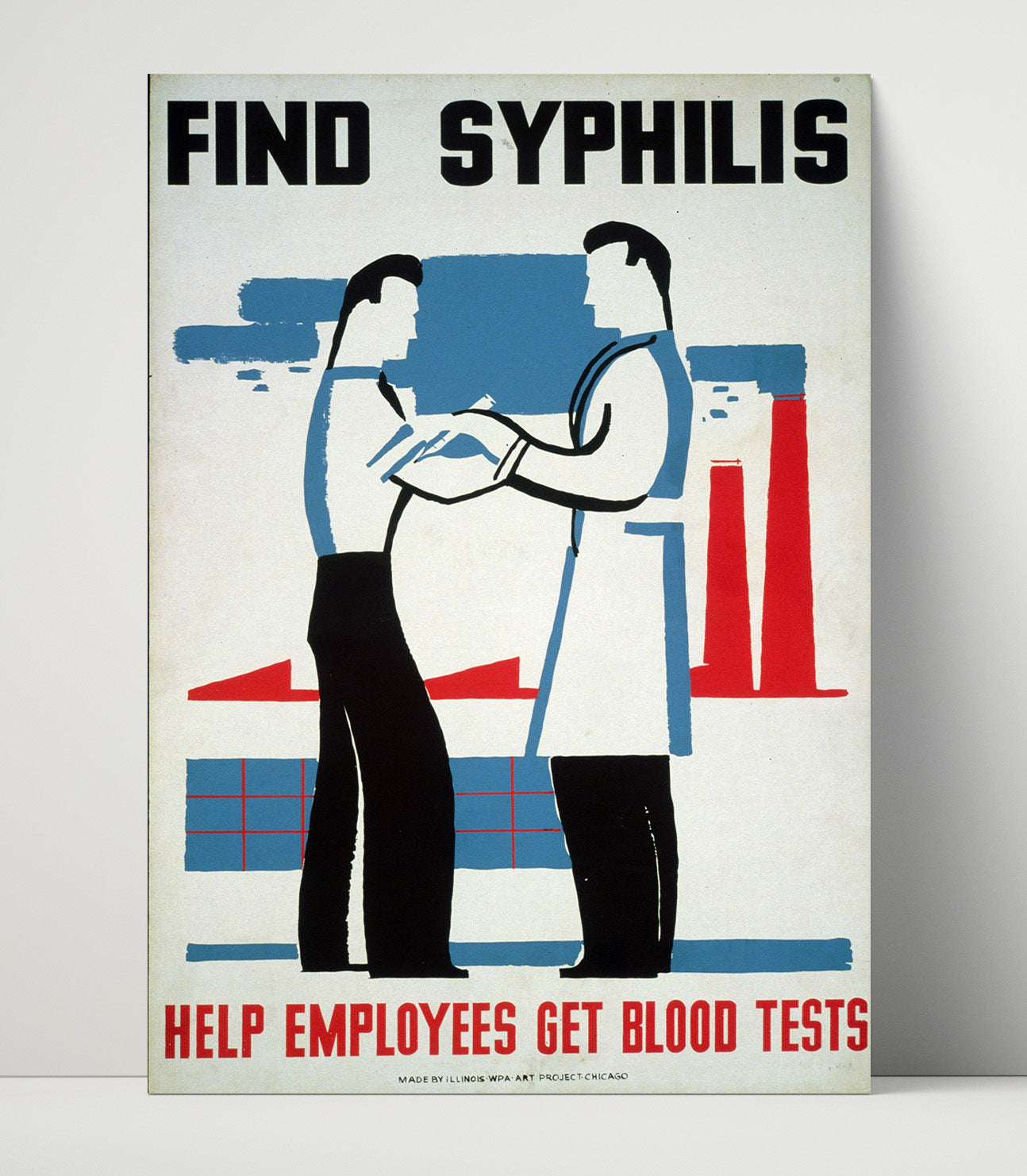 Health and Safety Poster - Spot Syphilis Save Lives Health and Safety Wall Art - health and safety wall art print