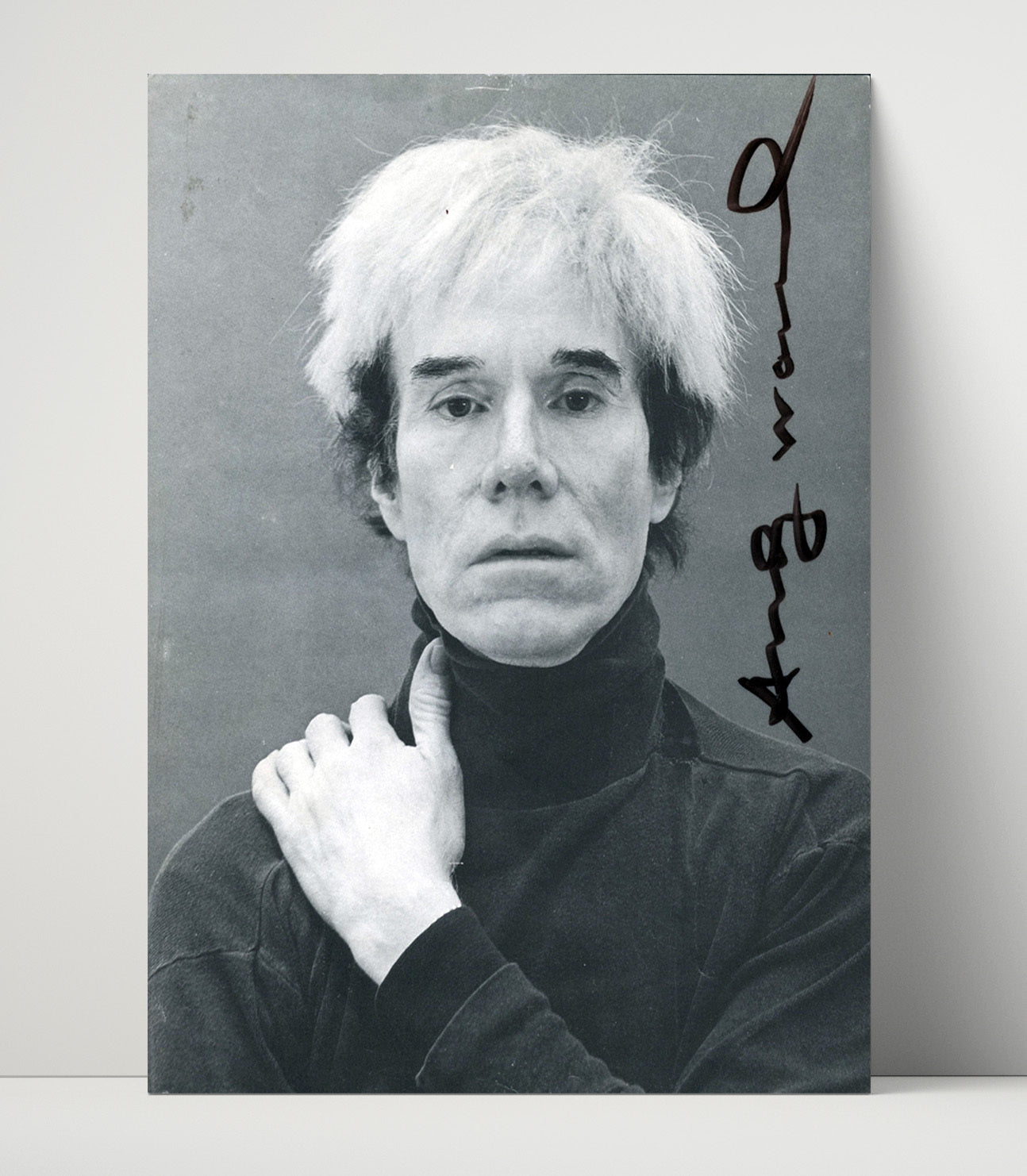 Historical - Andy Warhol - Intense Gaze Portrait History Wall Art