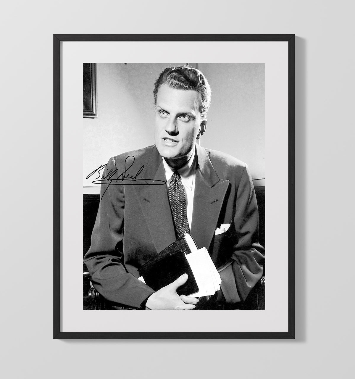 Billy Graham - Evangelist 16x20 Gallery Frame history wall art