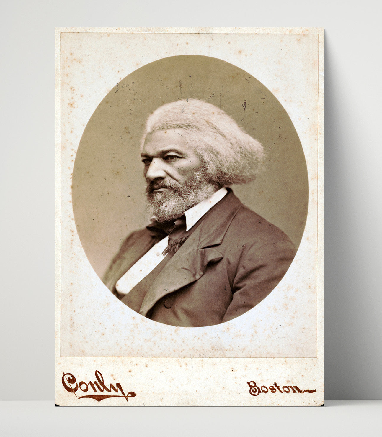 Historical - Frederick Douglass - Boston Portrait 1860S History Wall Art