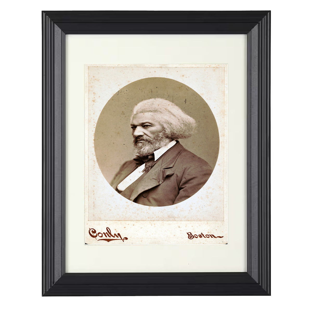 Frederick Douglass – Boston Historic Image 1860s unframed semi-gloss poster print