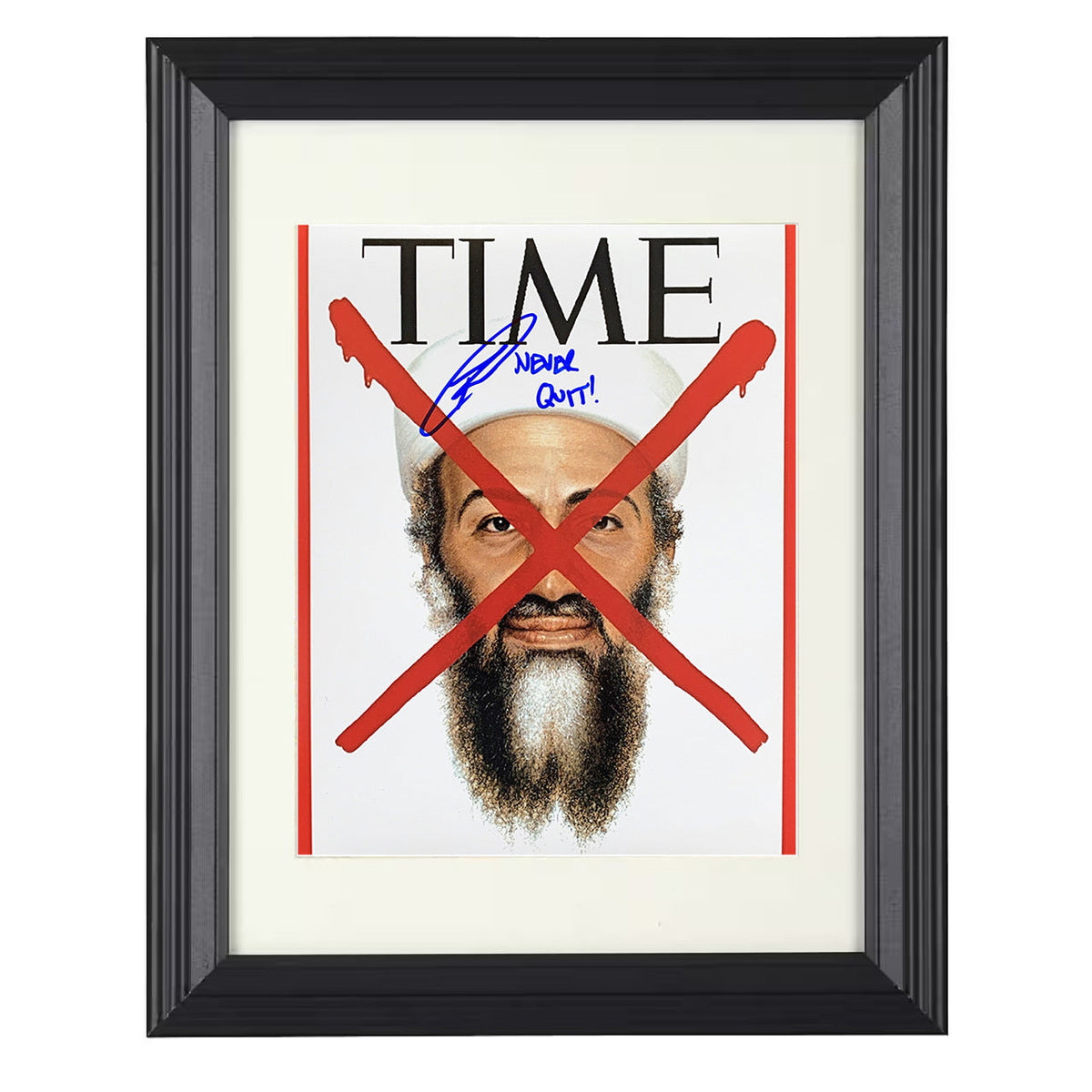 Robert J. ONeill – Time Feature Never Quit Artwork unframed semi-gloss poster print