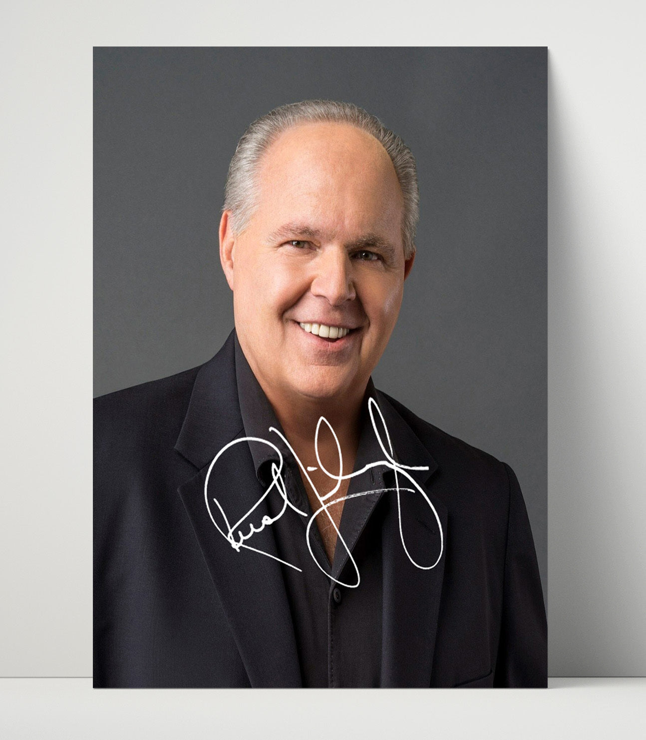 Historical - Rush Limbaugh - Studio Portrait 2000S History Wall Art