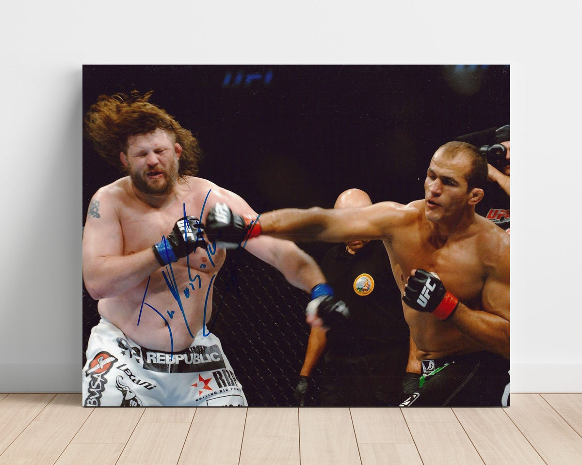 Junior Dos Santos – Republic Shorts Fight Exchange unframed semi-gloss poster print