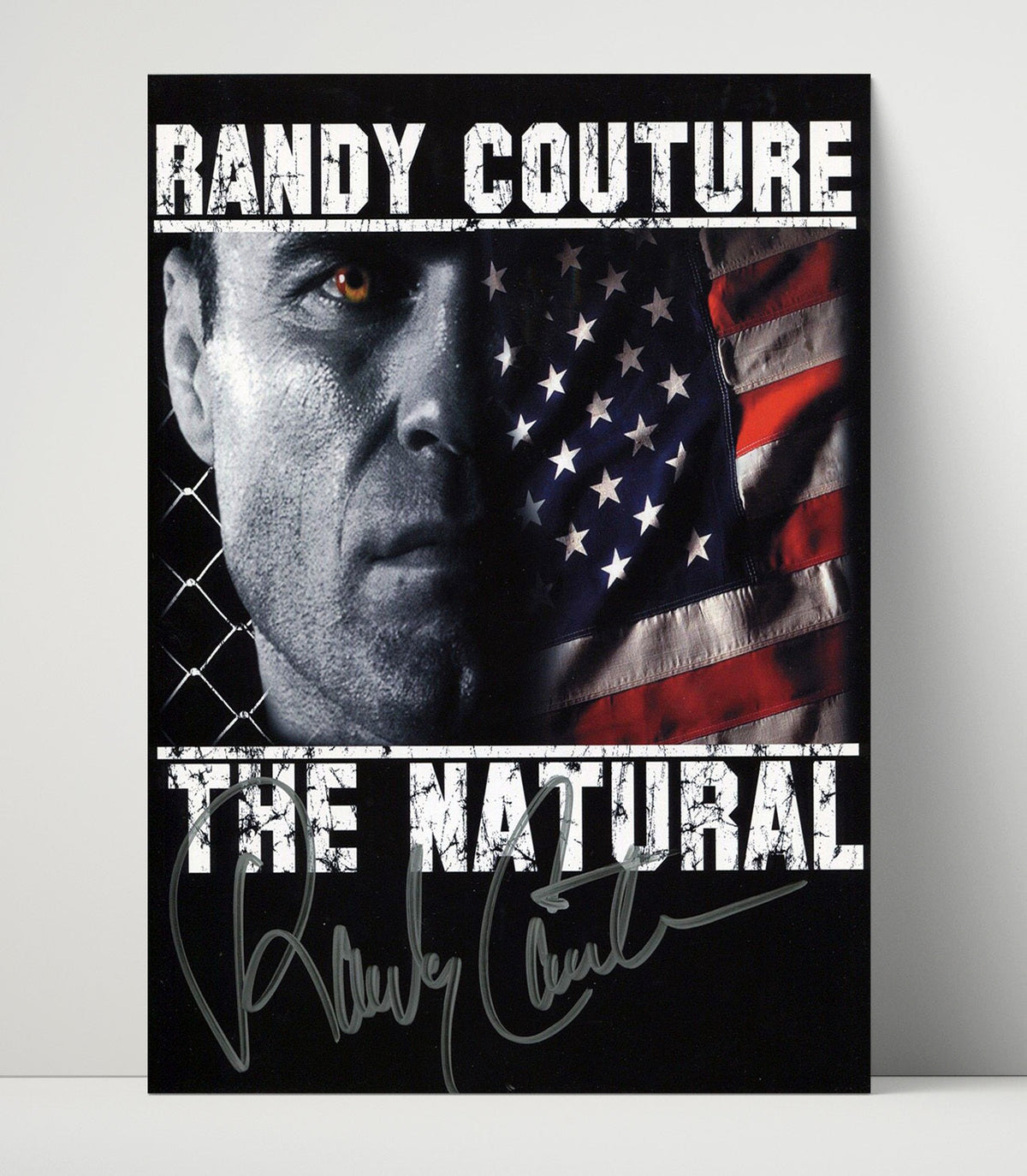 Randy Couture – The Natural Promotional Art unframed semi-gloss poster print