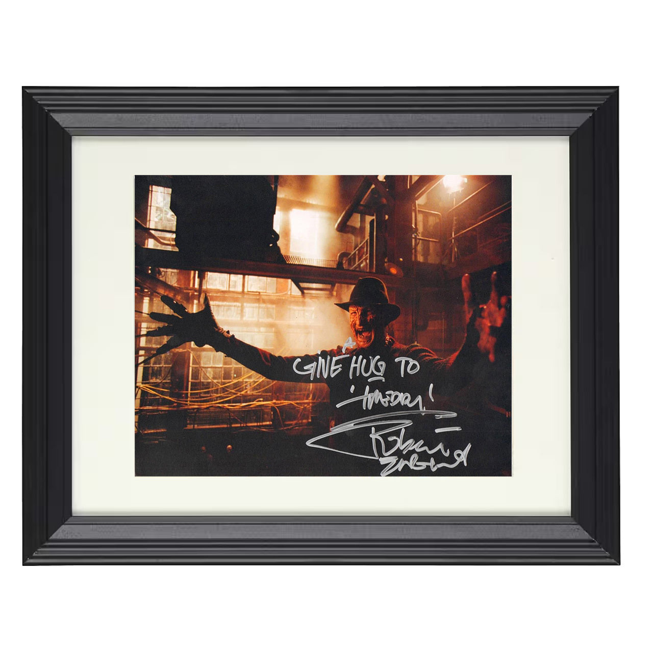 A Nightmare on Elm Street – Dreams Slasher Image – 8x10 black beveled framed movie wall art