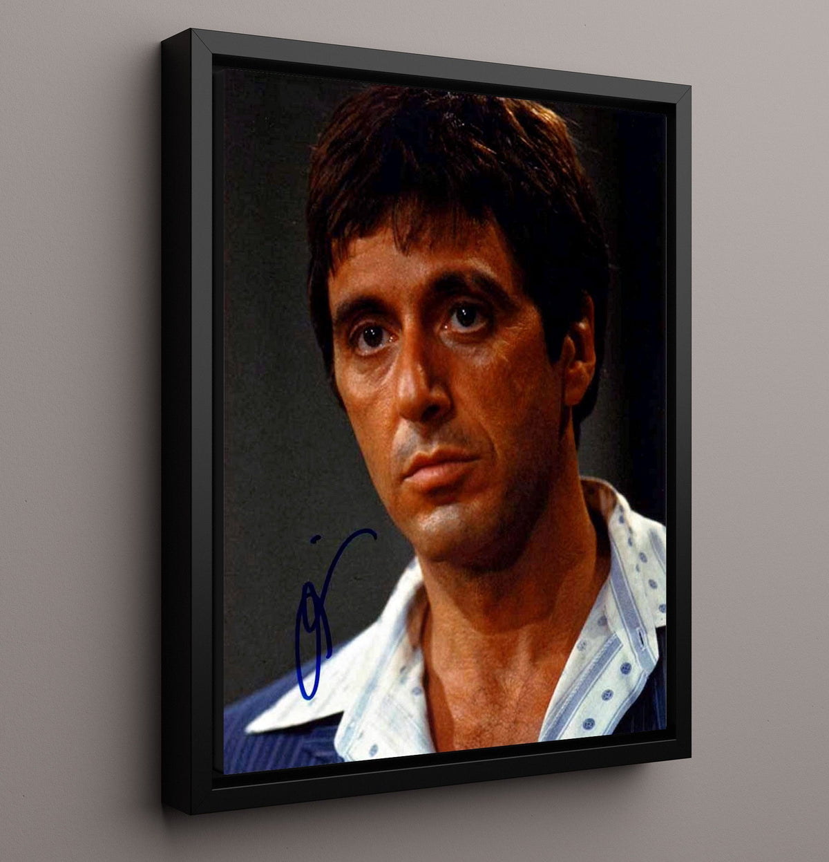 Al Pacino - Scarface Tony Montana Photograph movie wall art 16x20 Gallery Frame