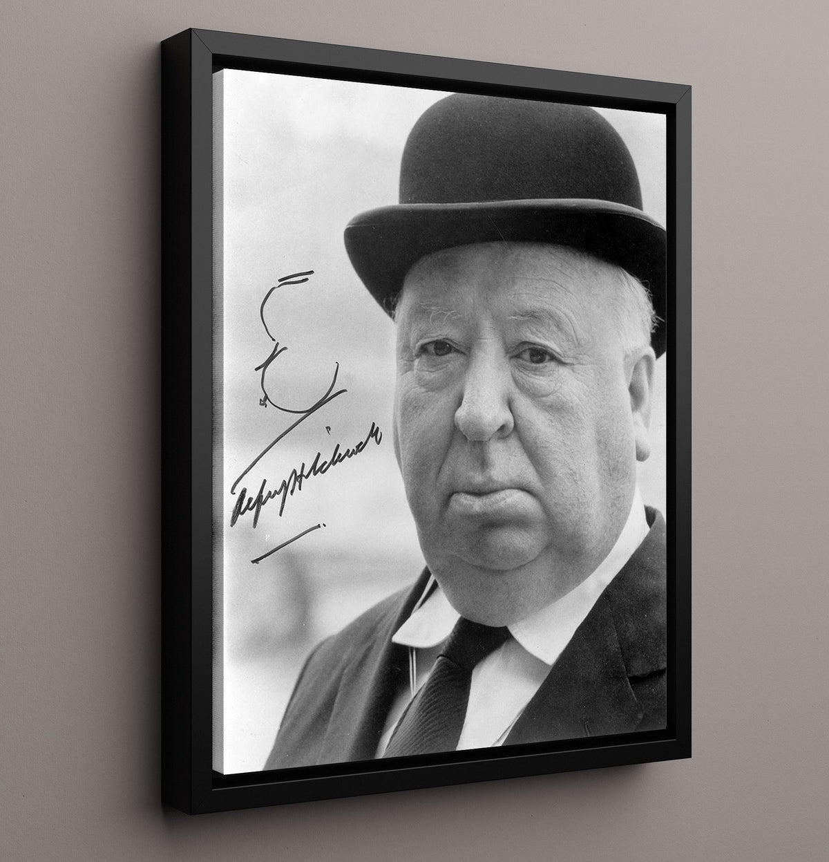 Alfred Hitchcock - The Master movie wall art 16x20 Gallery Frame