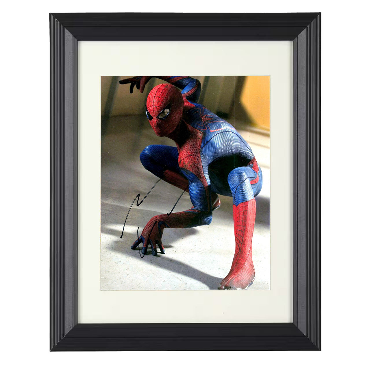 Andrew Garfield – Promo Image – 8x10 black beveled framed movie wall art