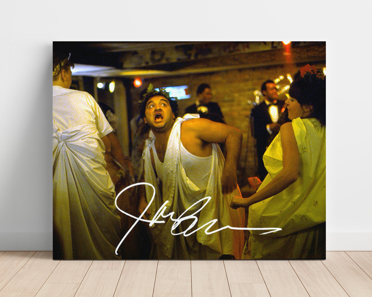 Animal House - John Belushi - Bluto Blutarsky - Wild toga party frenzy movie wall art 16x20 Unframed Print