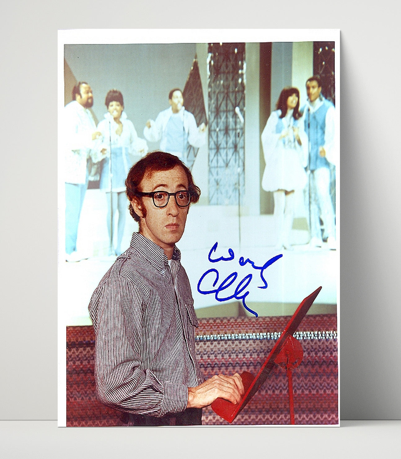 Annie Hall - Woody Allen - Alvy Singer - Nervous Comedy Stare movie wall art 16x20 Unframed Print