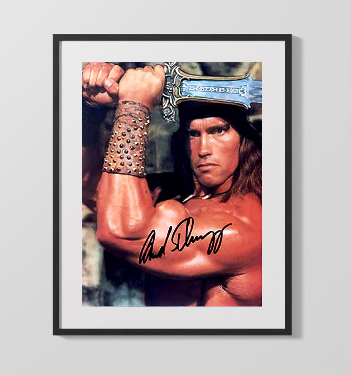 Arnold Schwarzenegger - Conan the Barbarian Conan - Movies Framed Print
