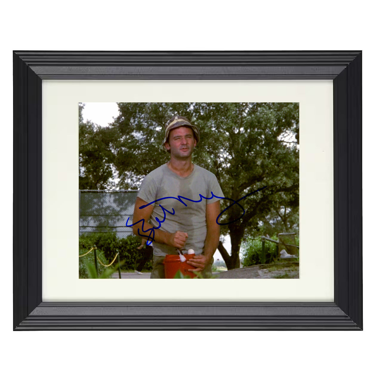 Bill Murray – Caddyshack – Caddie Chaos Image – 8x10 black beveled framed movie wall art