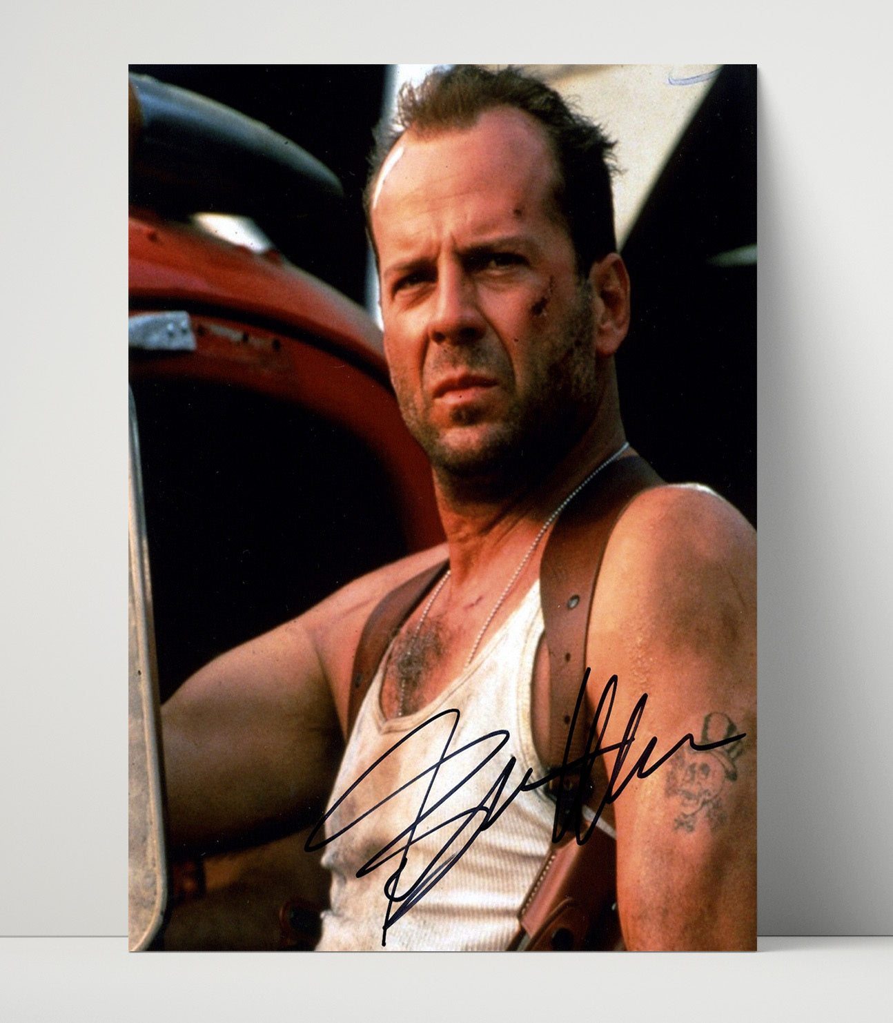 Bruce Willis - Die Hard Grit movie wall art 16x20 Unframed Print