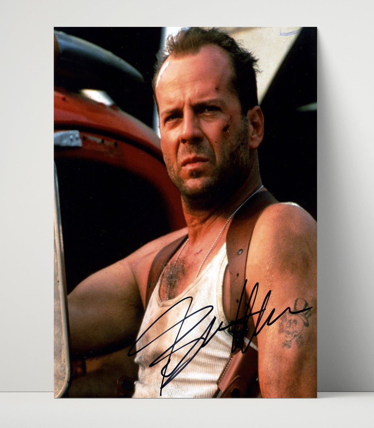 Die Hard Grit – Bruce Willis unframed semi-gloss poster print
