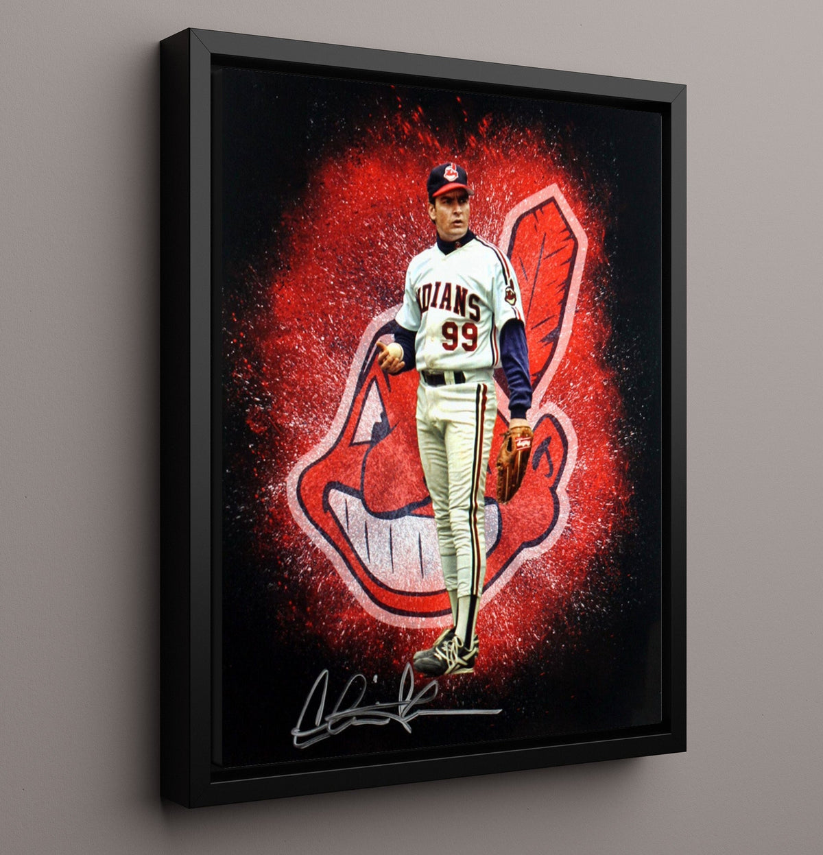 Charlie Sheen - Wild Thing Windup movie wall art 16x20 Gallery Frame
