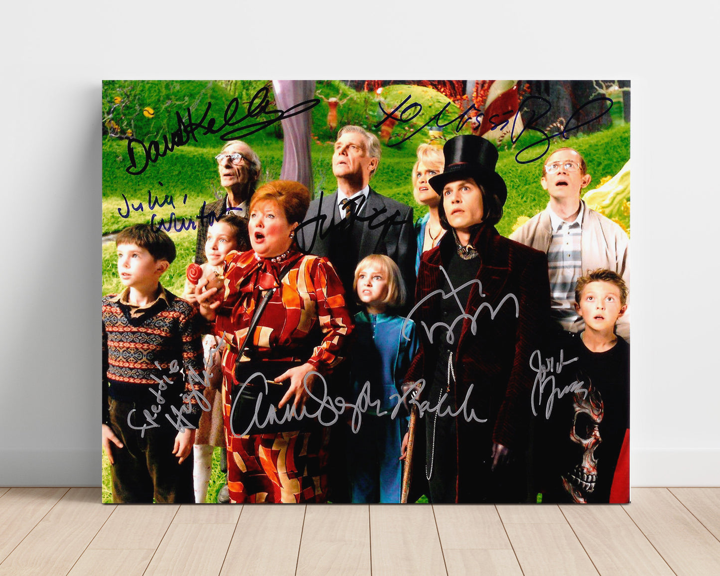 Charlie and the Chocolate Factory - Johnny Depp - Willy Wonka - Eccentric factory entrance movie wall art 16x20 Unframed Print