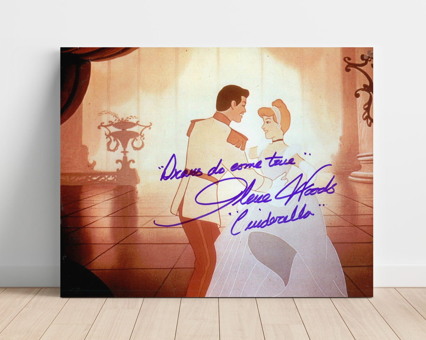Cinderella - Ilene Woods - Cinderella - Ballroom dream waltz Vintage Movie Wall Art - 16x20 Unframed Print movie decor