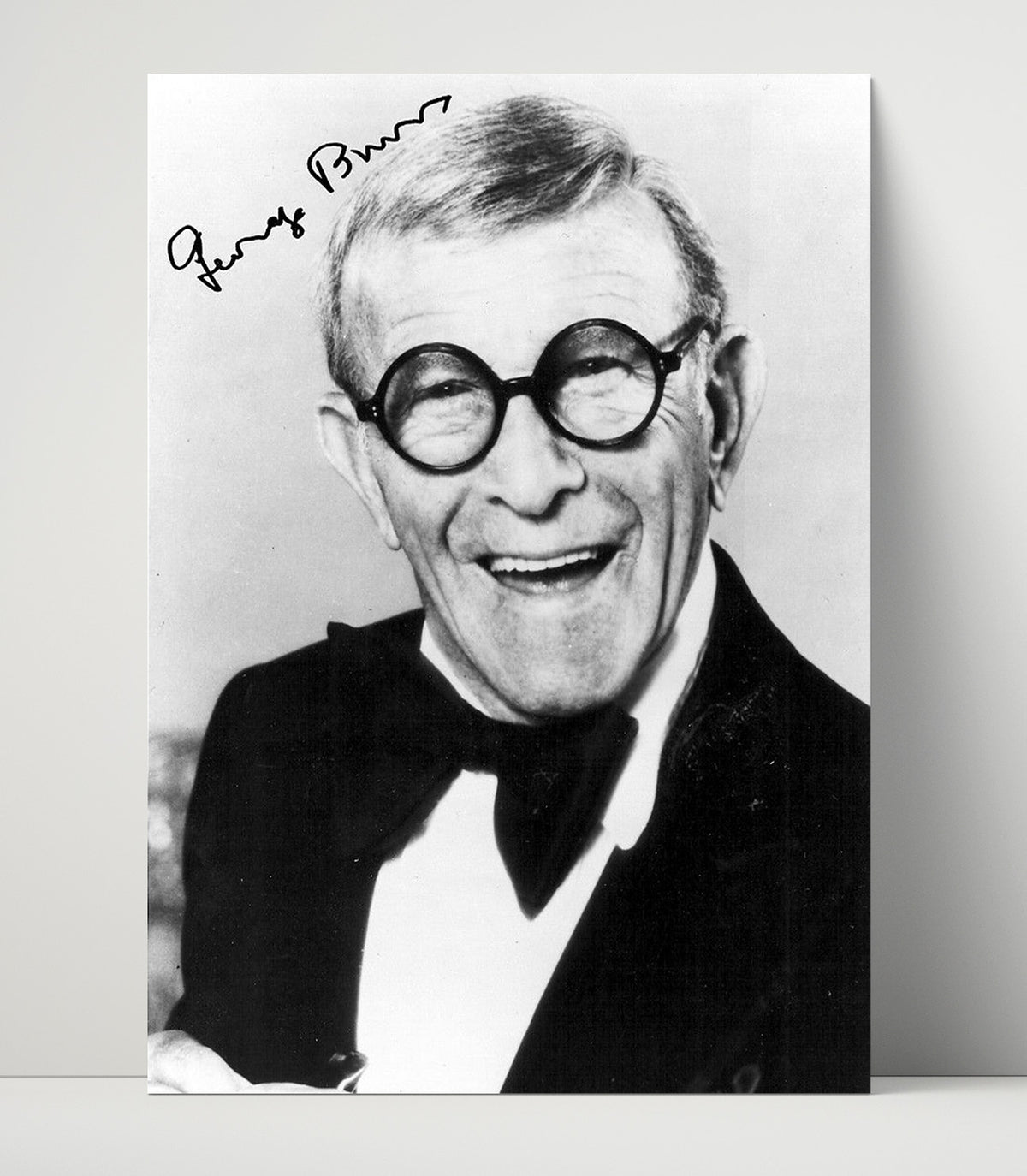 George Burns - Round Glasses Comedy Legend.jpg movie wall art 16x20 Unframed Print