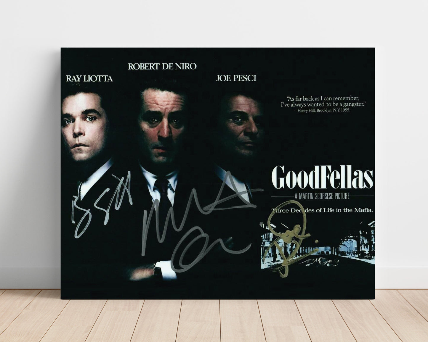 Goodfellas - Robert De Niro - Jimmy Conway - Underworld empire tension Vintage Movie Wall Art - 16x20 Unframed Print movie decor