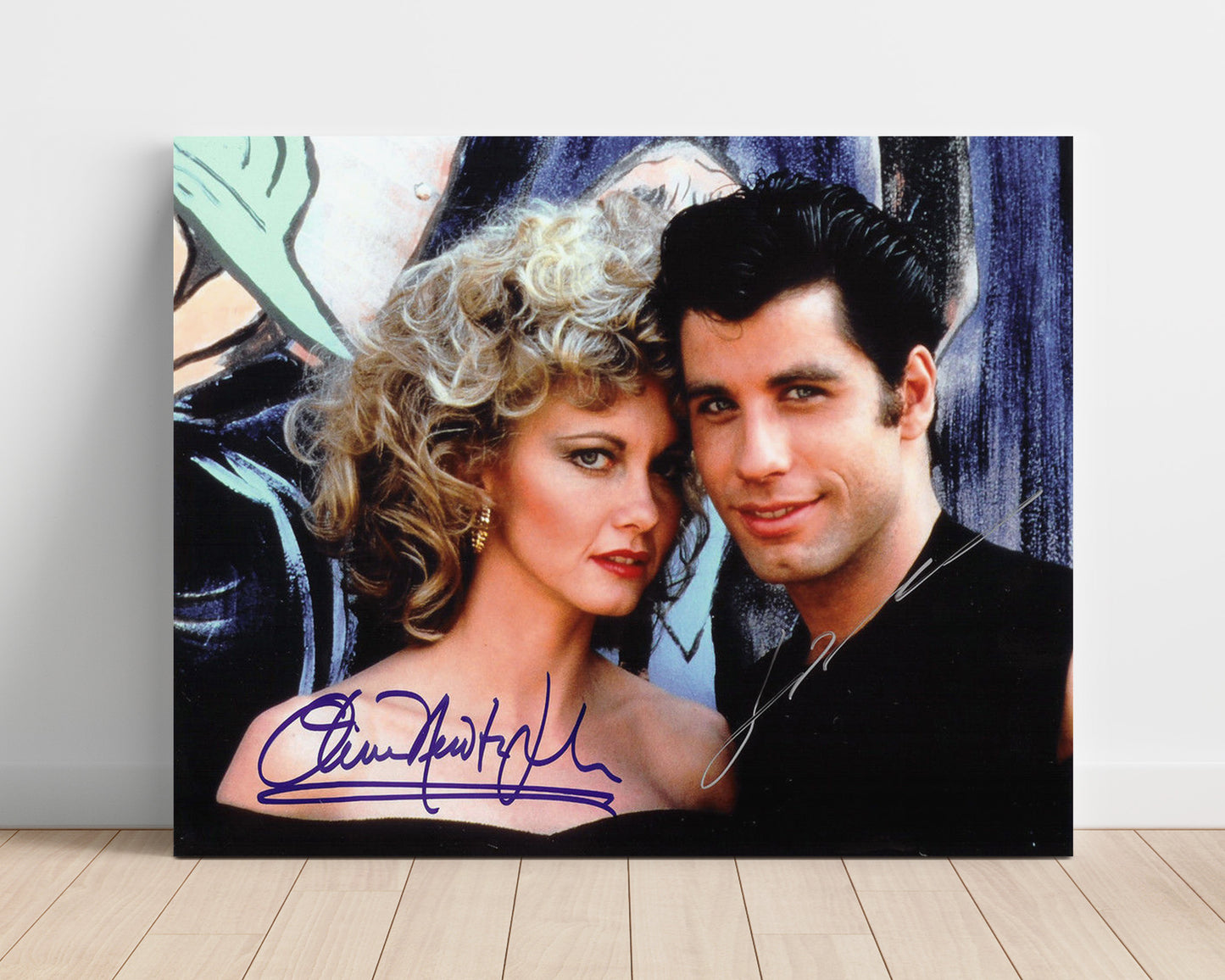 Grease - John Travolta - Danny Zuko - Summer love revival Vintage Movie Wall Art - 16x20 Unframed Print movie decor