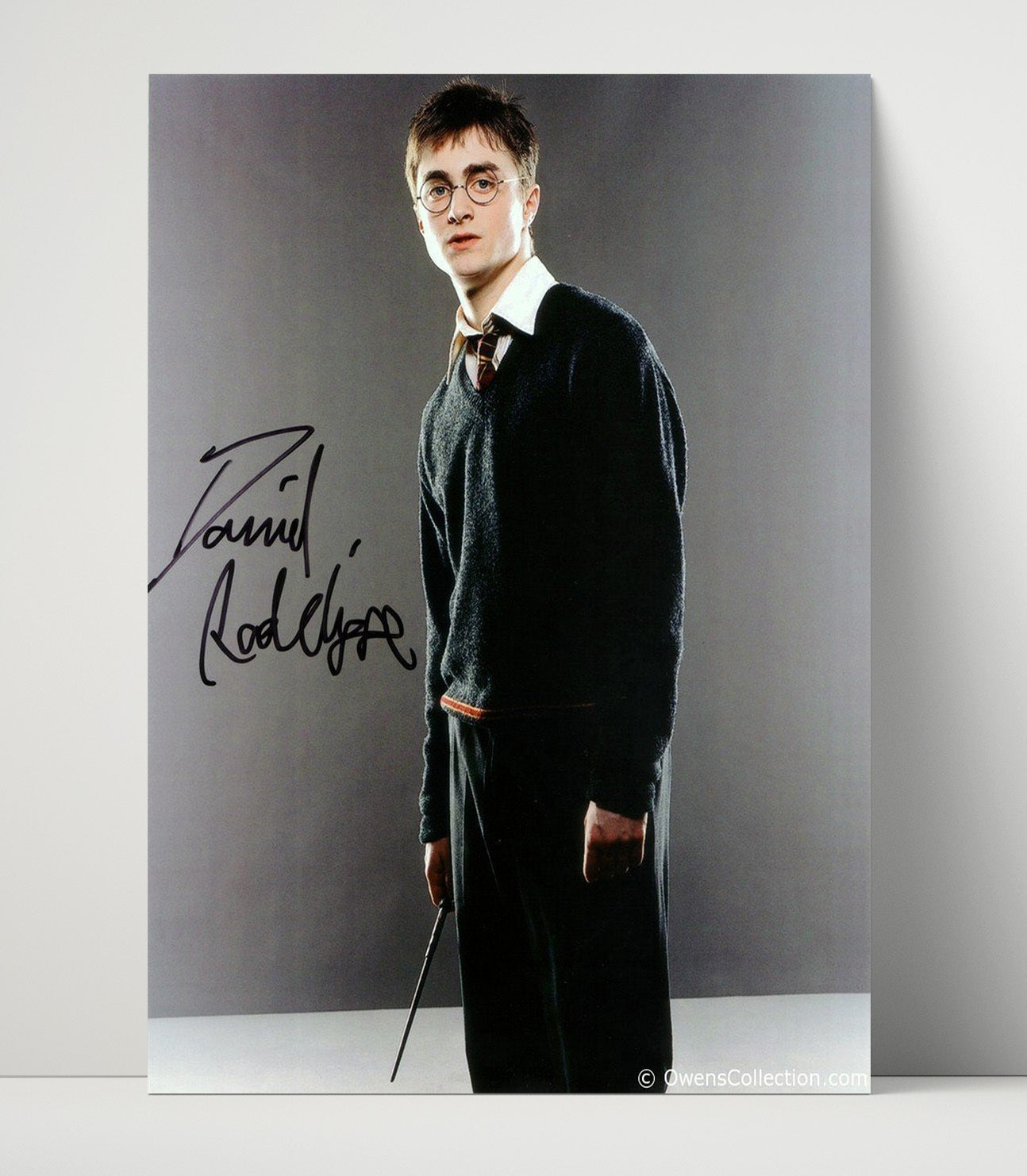 Harry Potter - Daniel Radcliffe - Harry Potter - Wand School Uniform Studio Shot movie wall art 16x20 Unframed Print