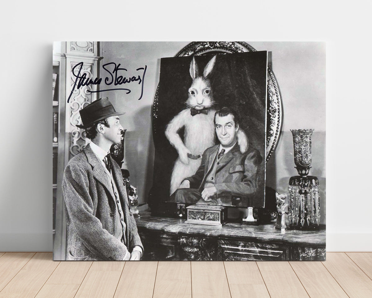 Harvey - James Stewart - Invisible Rabbit Pal movie wall art 16x20 Unframed Print